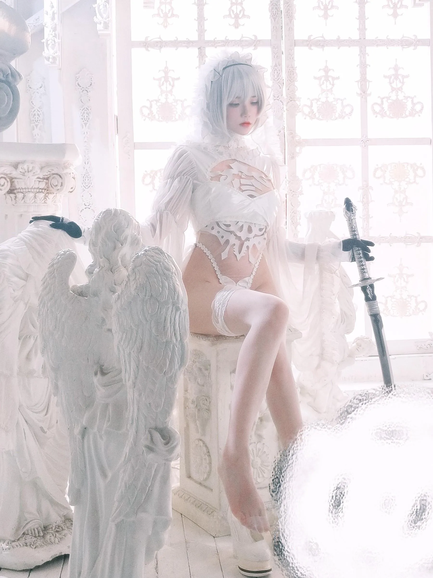 桜桃喵 – NO.160 2b花嫁 [69P]插图5
